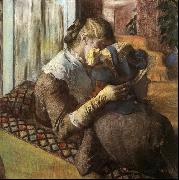 Absinthe Drinker Edgar Degas